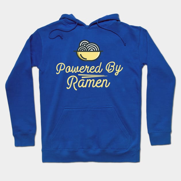 Powered By Ramen Noodles Hoodie by ballhard